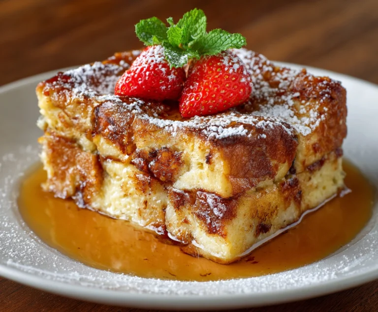 Delicious french toast recipe casserole