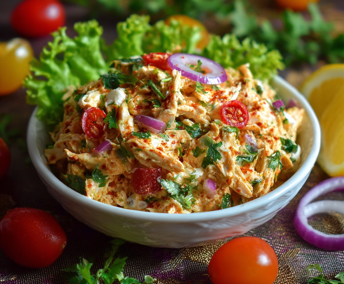 Desi Style Chicken Salad