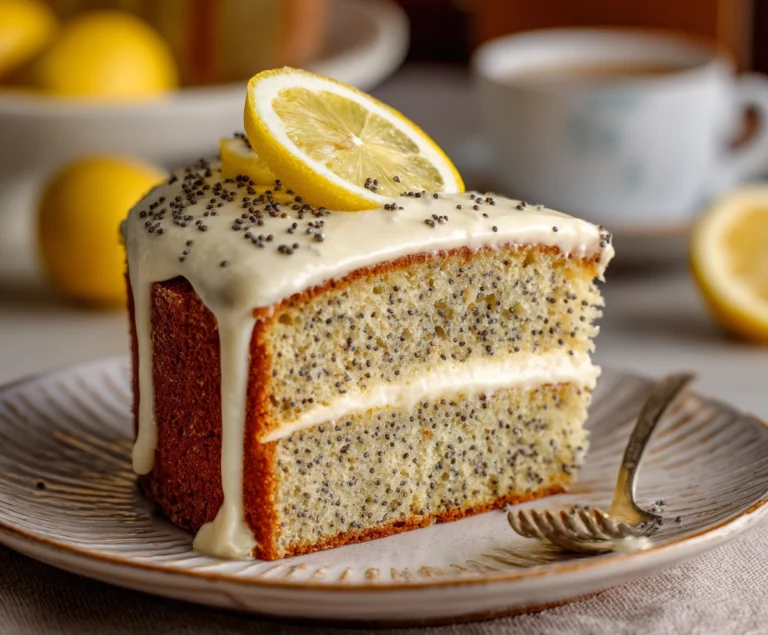 Lemon Poppy Seed Cake recipe