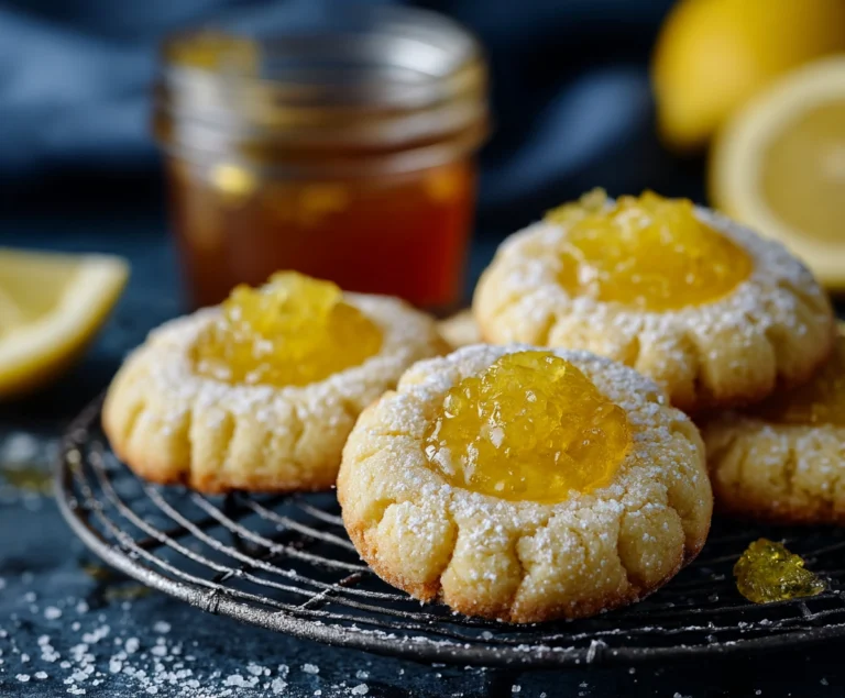 Lemon Thumbprint Cookies recipe