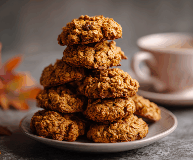 Pumpkin Oatmeal Cookies recipe