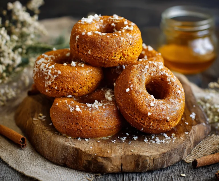 baked pumpkin donuts recipe