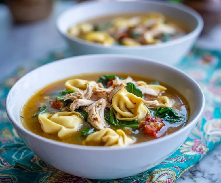 Chicken Tortellini Soup