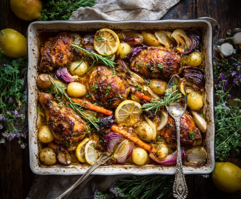 Honey Sheet Pan Chicken