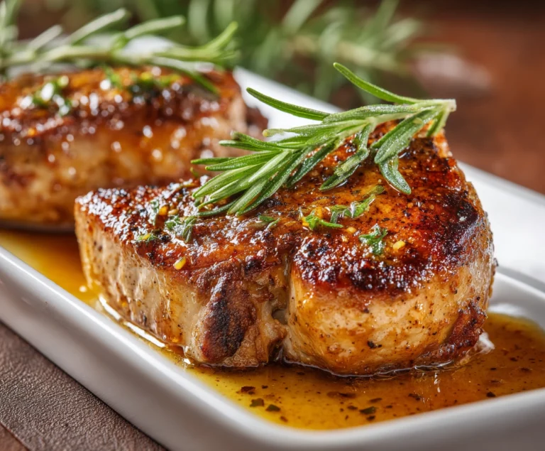 Pork Chops with Onion Dip Recipe