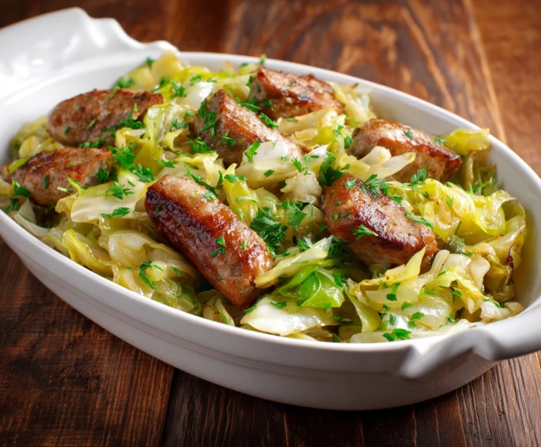 cabbage and sausage Recipe