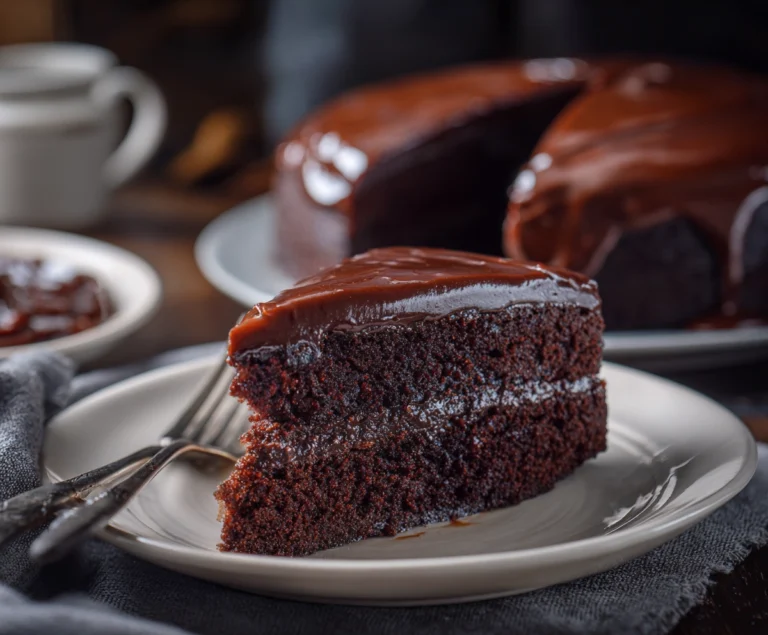 dark chocolate cake
