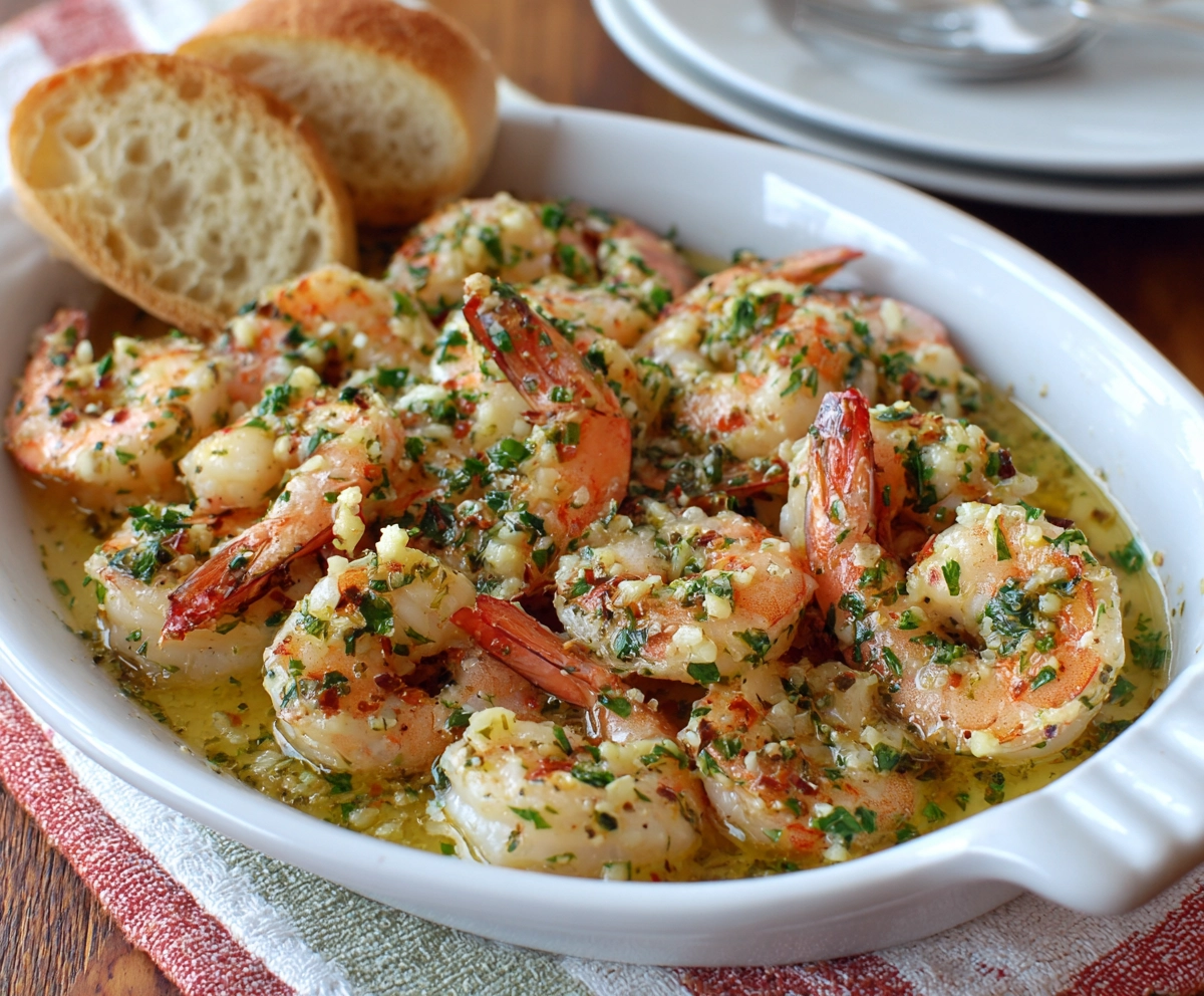garlic butter shrimp Recipe