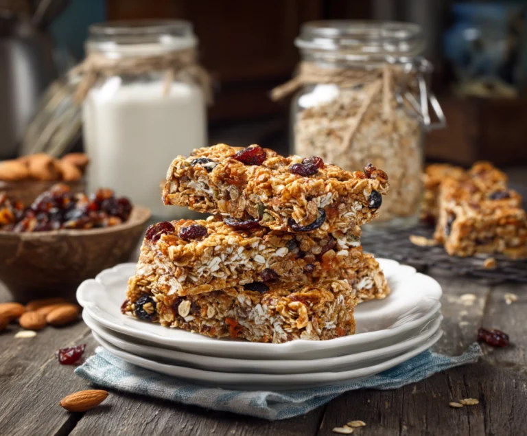 homemade granola bars Recipe