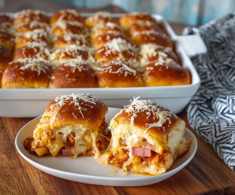 pizza sliders hawaiian rolls Recipe