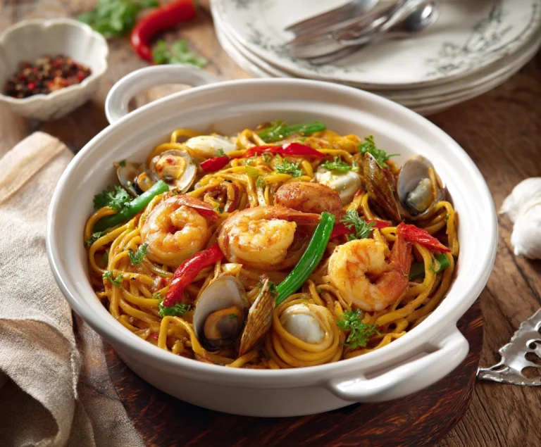 seafood noodles Recipe