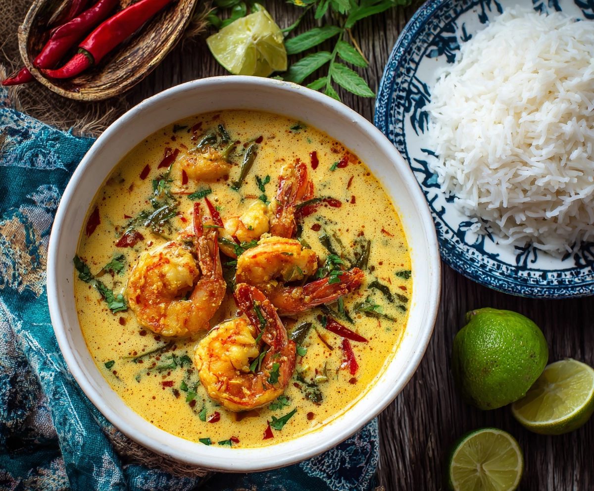 thai shrimp coconut curry
